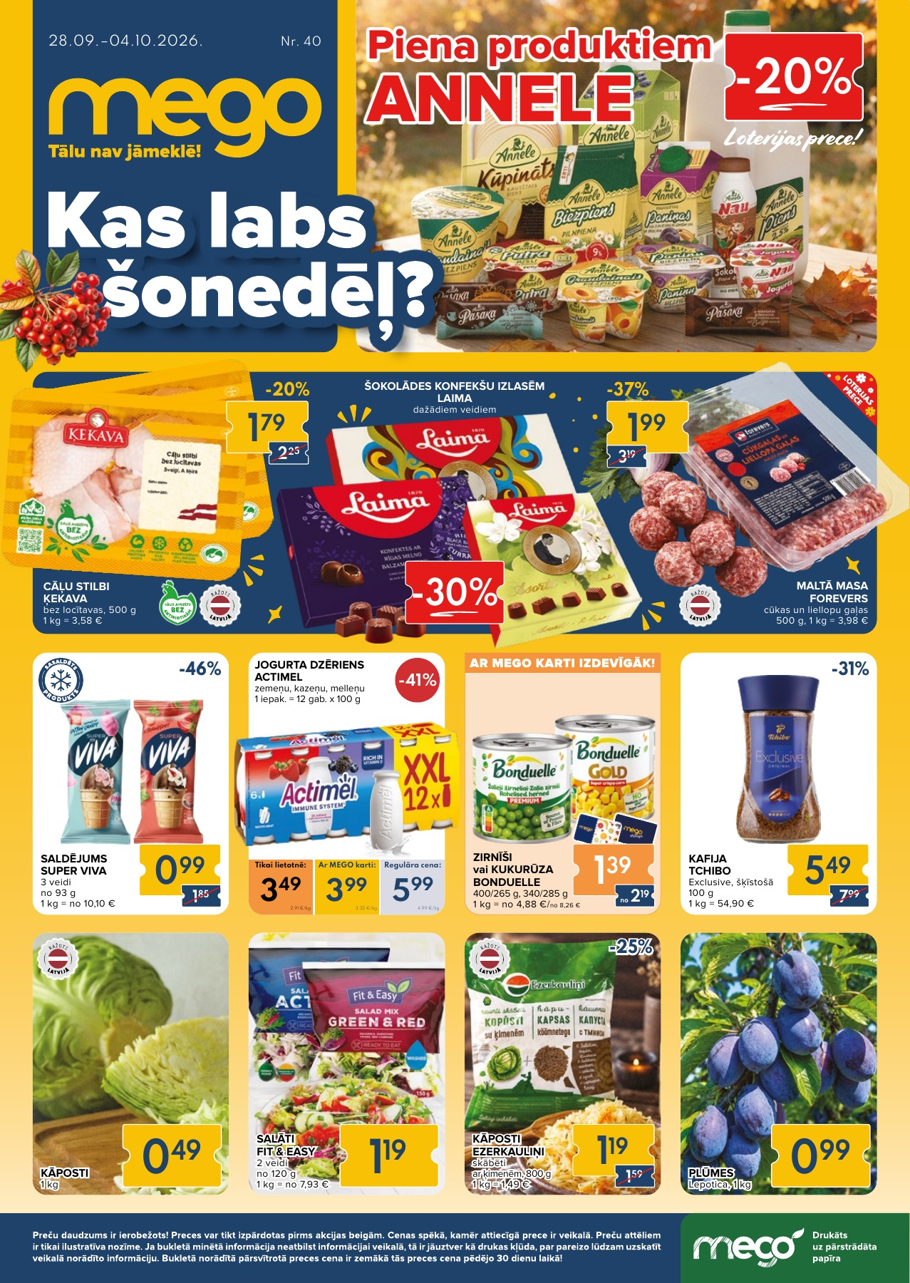 Kas labs šonedēļ? Buklets Nr.40 — bukleta vāks